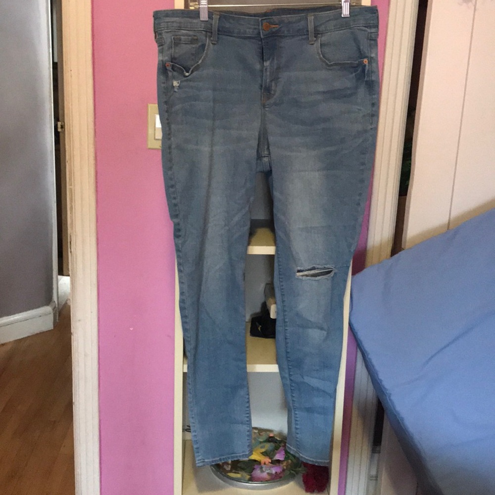 Super stretchy skinny jeans